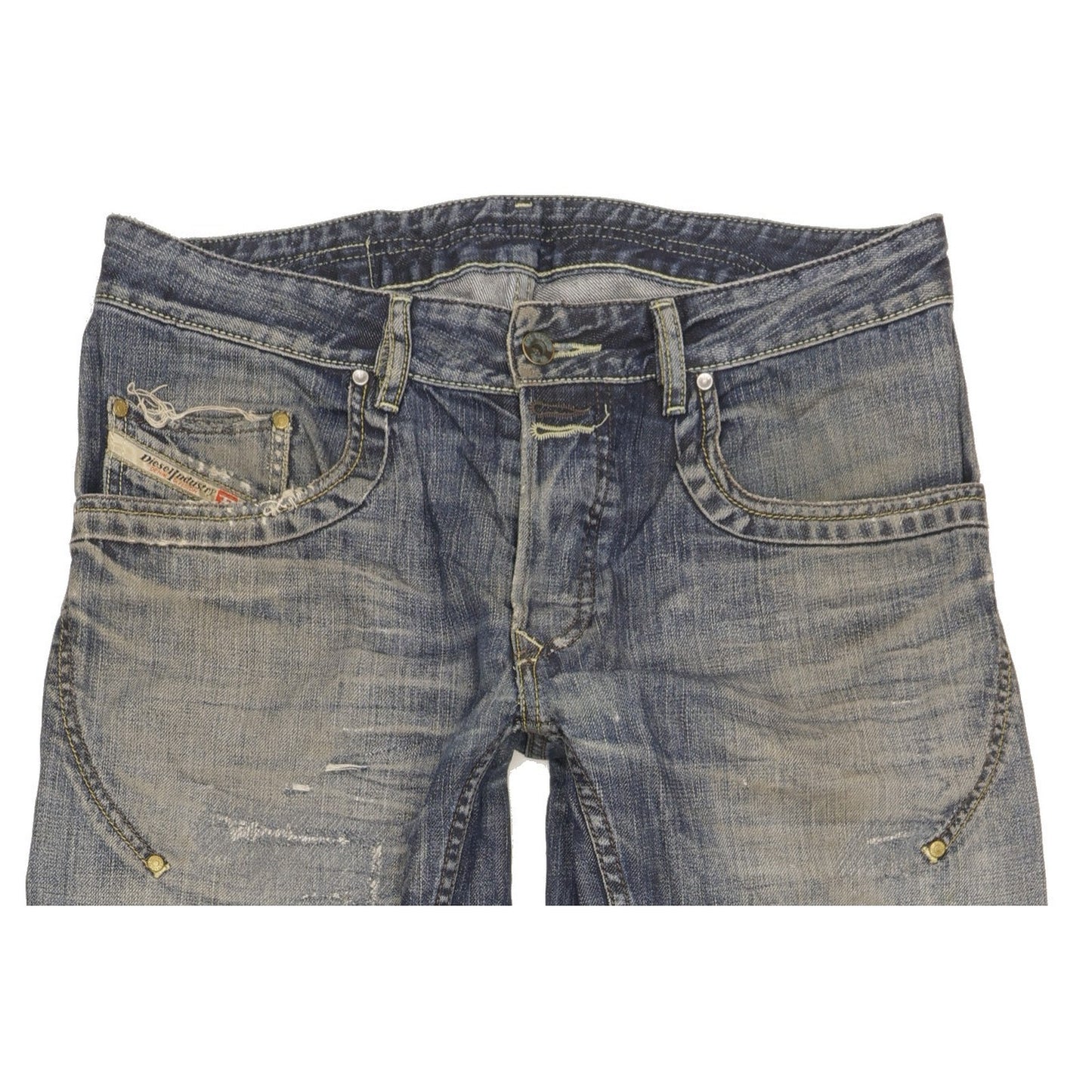 Diesel Rumbum Men Blue Straight Regular Jeans W32 L32