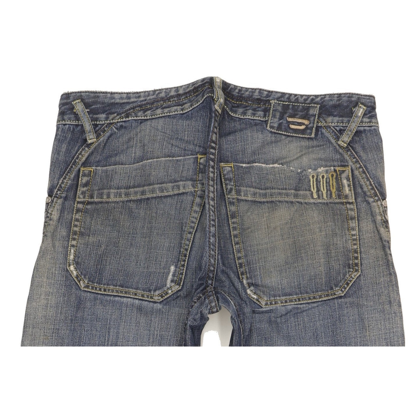 Diesel Rumbum Men Blue Straight Regular Jeans W32 L32