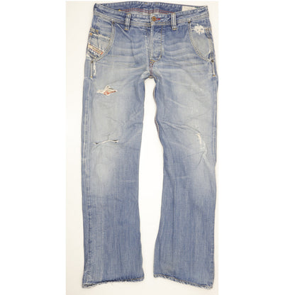 Diesel Preeto Men Blue Straight Regular Jeans W31 L32