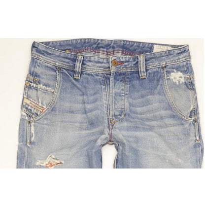 Diesel Preeto Men Blue Straight Regular Jeans W31 L32