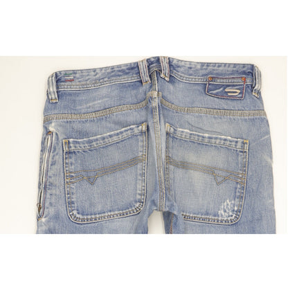 Diesel Preeto Men Blue Straight Regular Jeans W31 L32