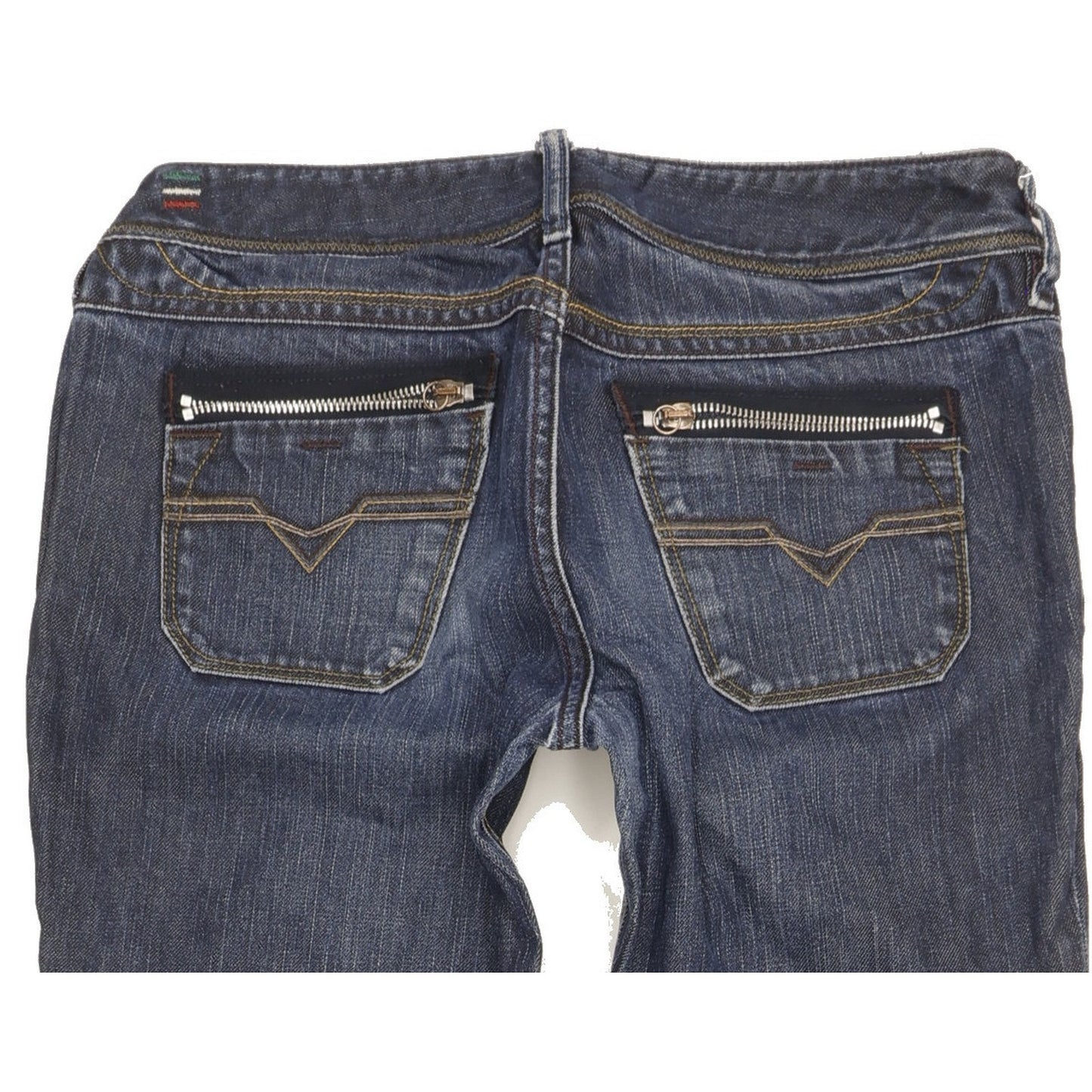 Diesel Lowky Men Blue Straight Slim Jeans W30 L34