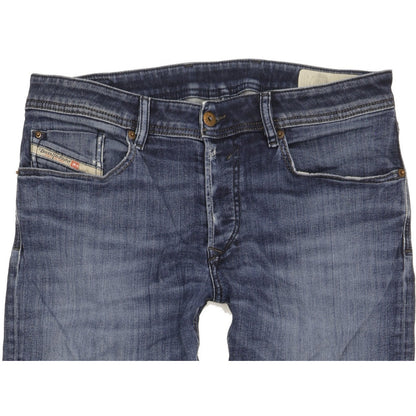 Diesel Waykee Men Blue Straight Regular Stretch Jeans W32 L32