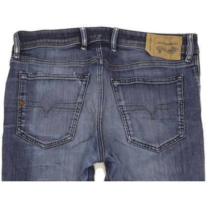 Diesel Waykee Men Blue Straight Regular Stretch Jeans W32 L32