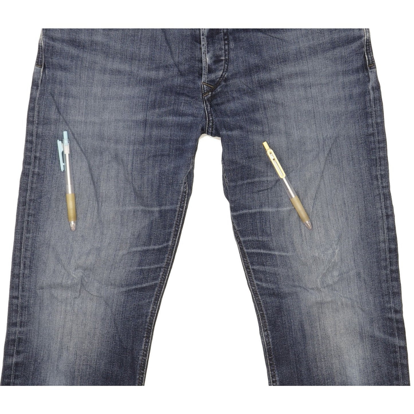 Diesel Waykee Men Blue Straight Regular Stretch Jeans W32 L32