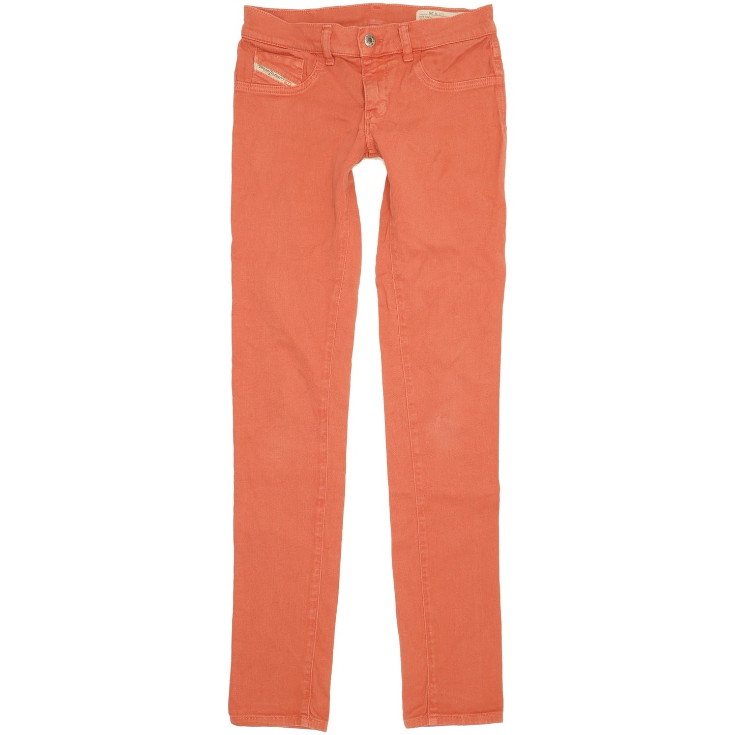 Diesel Livier Women Red Skinny Slim Stretch Jeans W28 L33