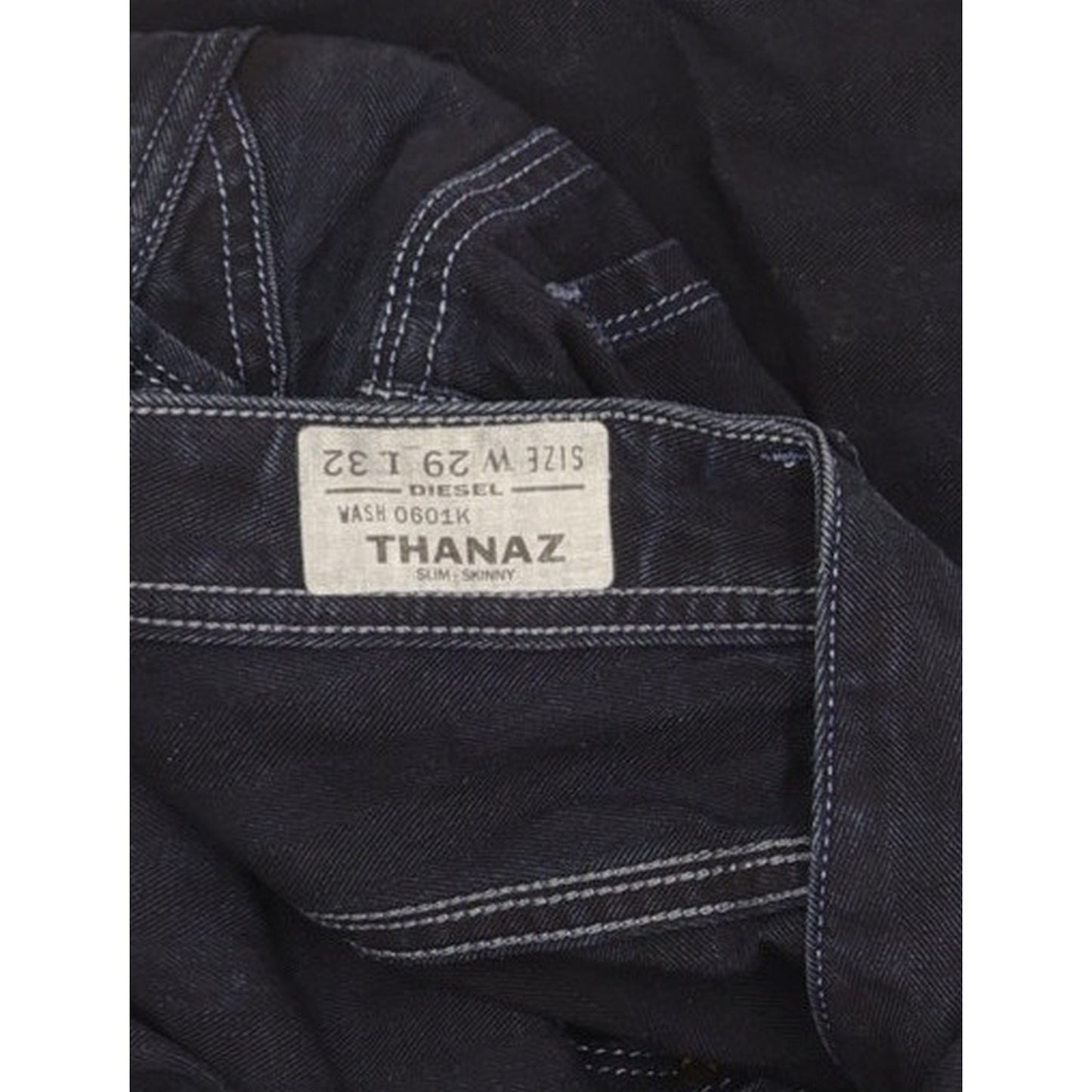 Diesel Thanaz Men Navy Skinny Slim Jeans W29 L22