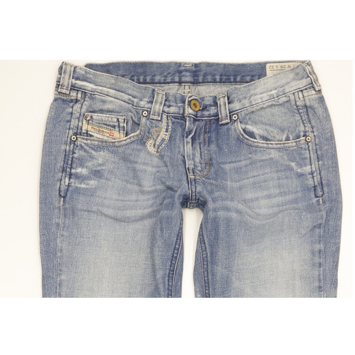Diesel Doozy Men Blue Straight Slim Jeans W29 L31