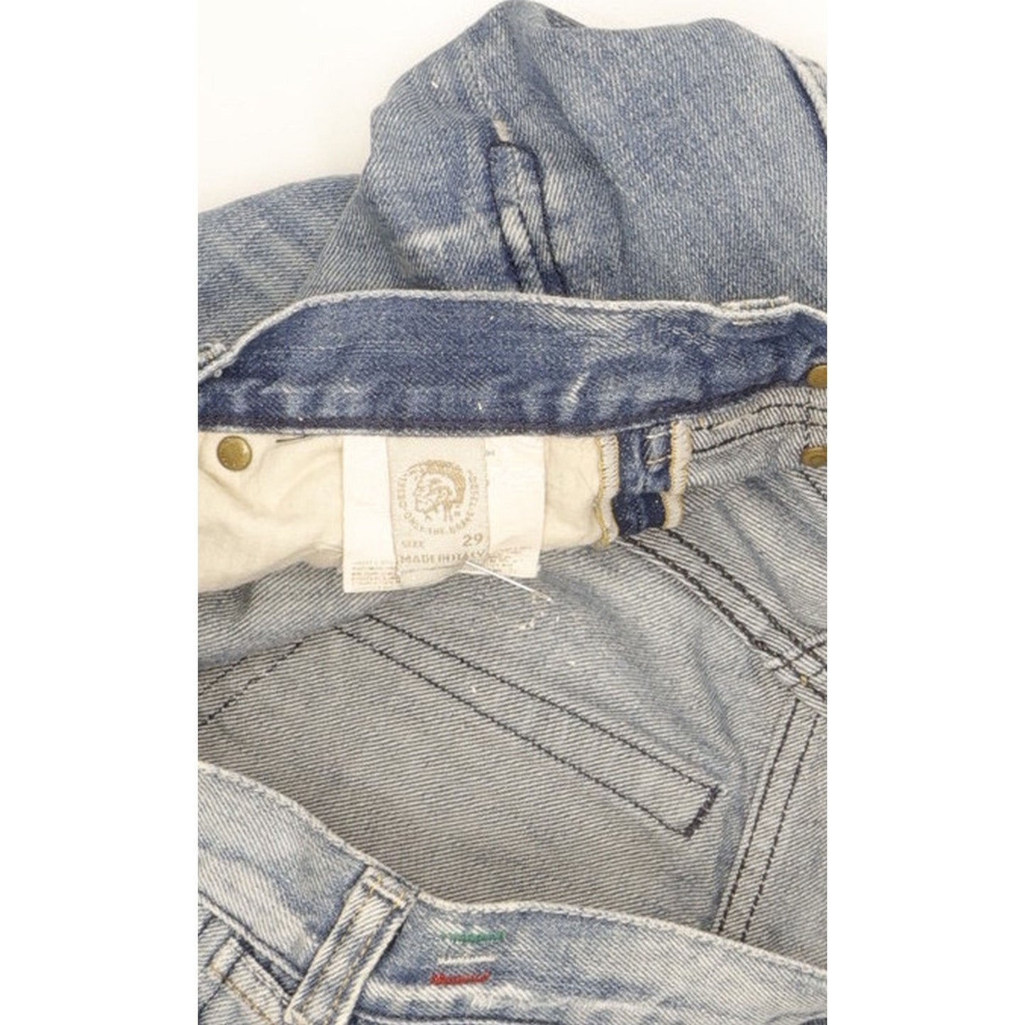 Diesel Doozy Men Blue Straight Slim Jeans W29 L31