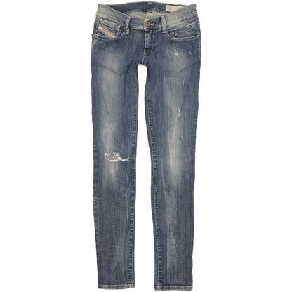 Diesel Getlegg Women Blue Skinny Slim Stretch Jeans W27 L32