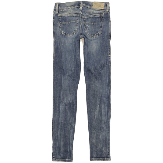 Diesel Getlegg Women Blue Skinny Slim Stretch Jeans W27 L32