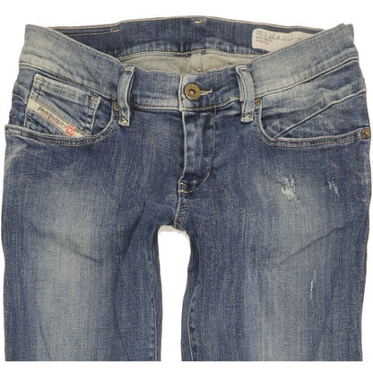 Diesel Getlegg Women Blue Skinny Slim Stretch Jeans W27 L32