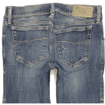 Diesel Getlegg Women Blue Skinny Slim Stretch Jeans W27 L32