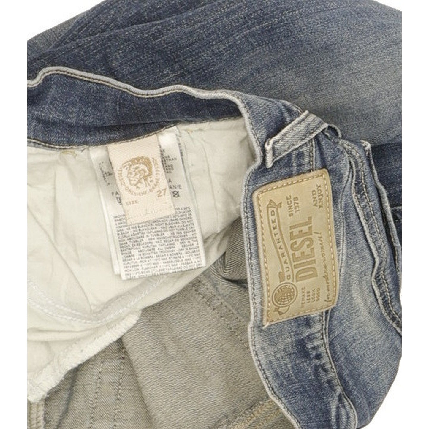 Diesel Getlegg Women Blue Skinny Slim Stretch Jeans W27 L32