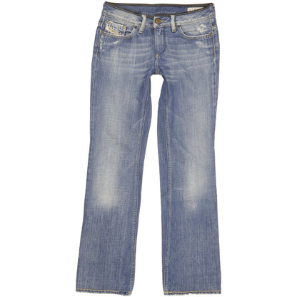 Diesel Bebel Women Blue Bootcut Slim Jeans W28 L31