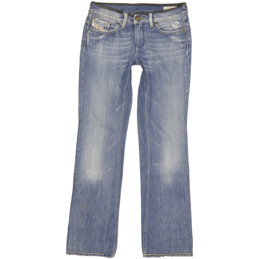 Diesel Bebel Women Blue Bootcut Slim Jeans W28 L31