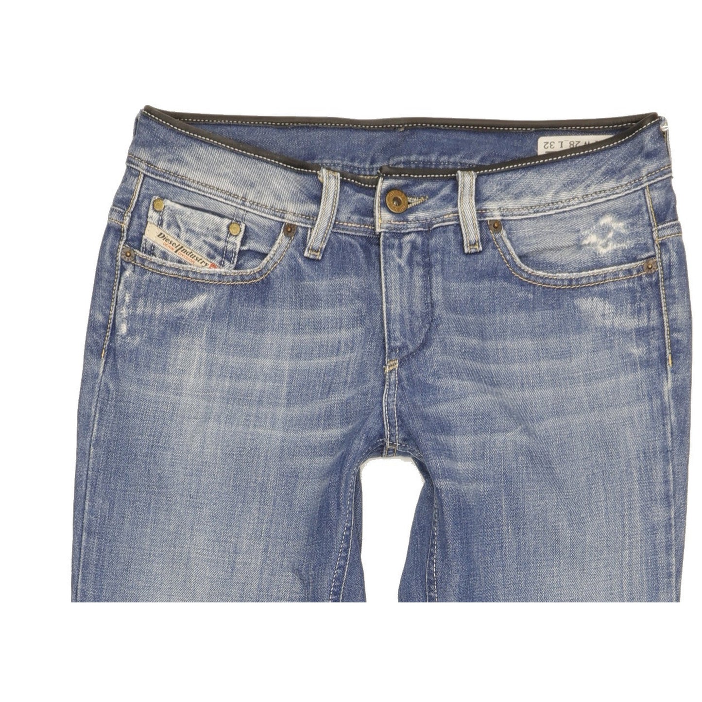 Diesel Bebel Women Blue Bootcut Slim Jeans W28 L31