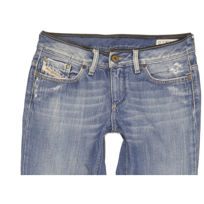 Diesel Bebel Women Blue Bootcut Slim Jeans W28 L31