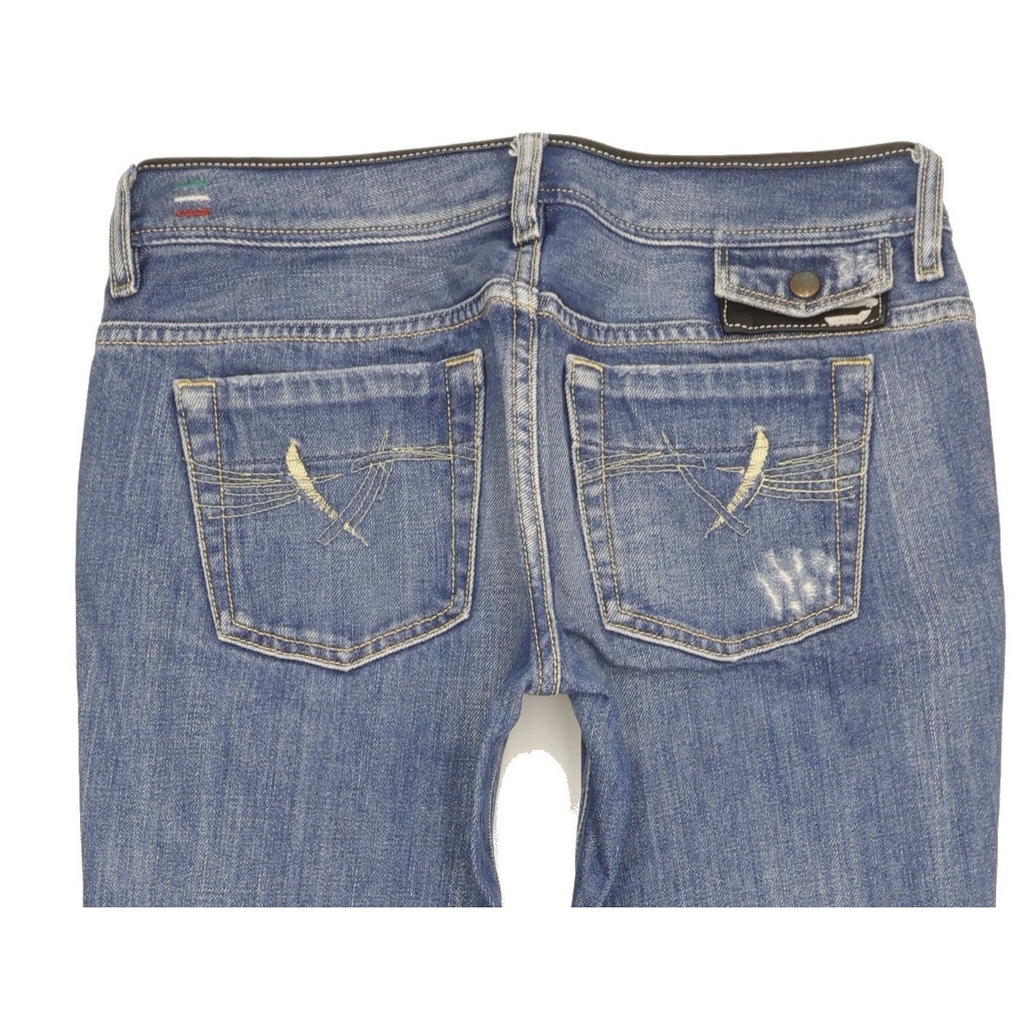 Diesel Bebel Women Blue Bootcut Slim Jeans W28 L31
