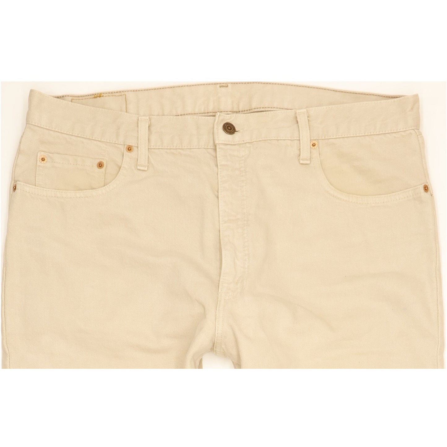 Levi's 615 Men Beige Straight Regular Jeans W40 L32