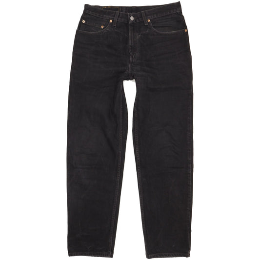 Levi's 550 Men Black Straight Relaxed Jeans W33 L32