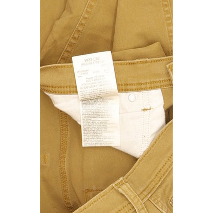 Wrangler Arizona Men Brown Straight Regular Stretch Jeans W33 L31