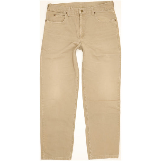Lee Kansas Men Beige Straight Regular Jeans W36 L31