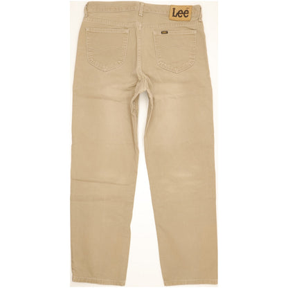 Lee Kansas Men Beige Straight Regular Jeans W36 L31