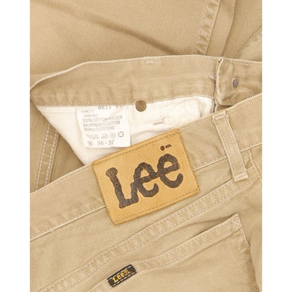 Lee Kansas Men Beige Straight Regular Jeans W36 L31
