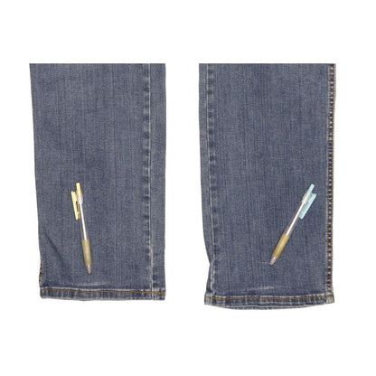 Wrangler Texas Men Blue Straight Regular Stretch Jeans W36 L33