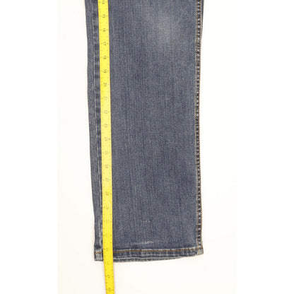 Wrangler Texas Men Blue Straight Regular Stretch Jeans W36 L33