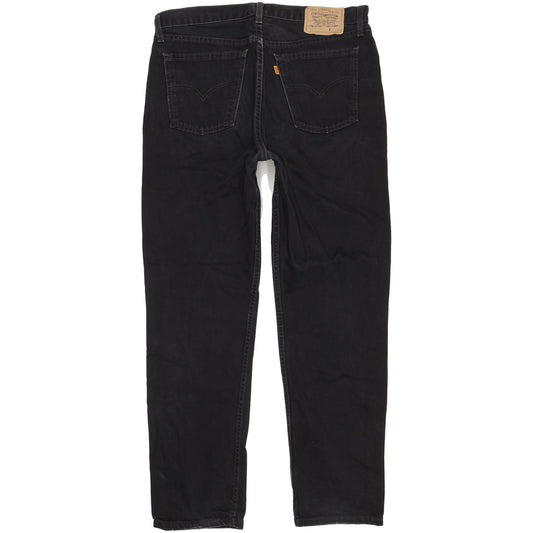 Levi's 615 Men Black Straight Regular Jeans W36 L32