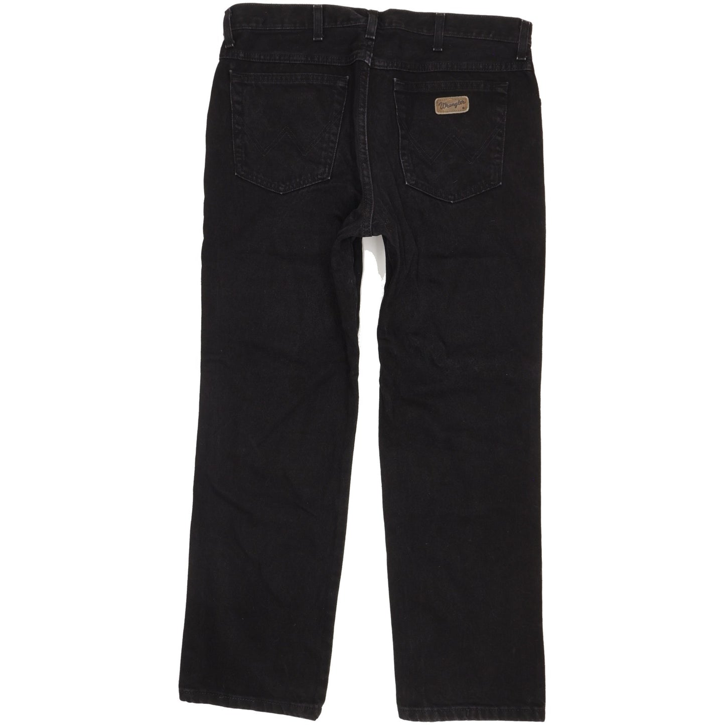Wrangler Texas Men Black Straight Regular Jeans W36 L30
