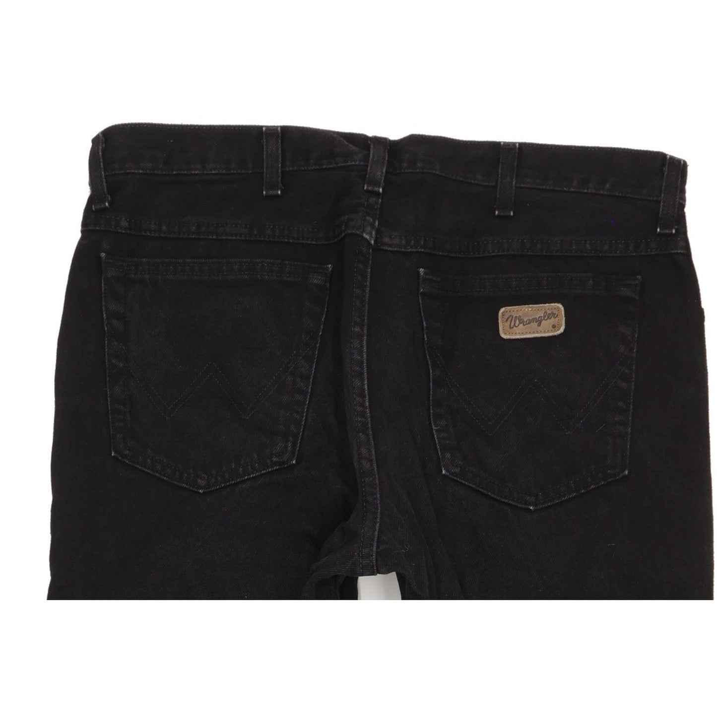 Wrangler Texas Men Black Straight Regular Jeans W36 L30