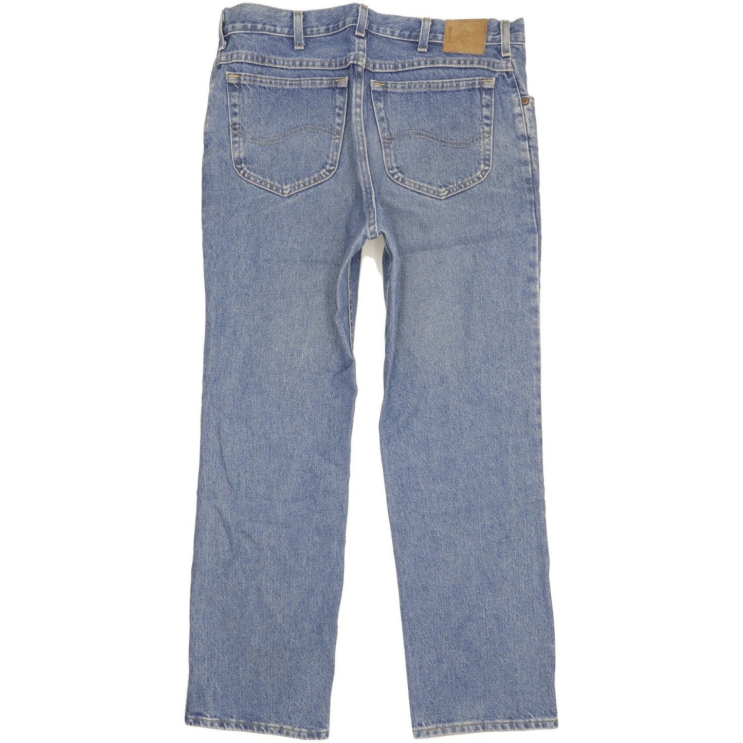 Lee Men Blue Straight Regular Jeans W36 L30