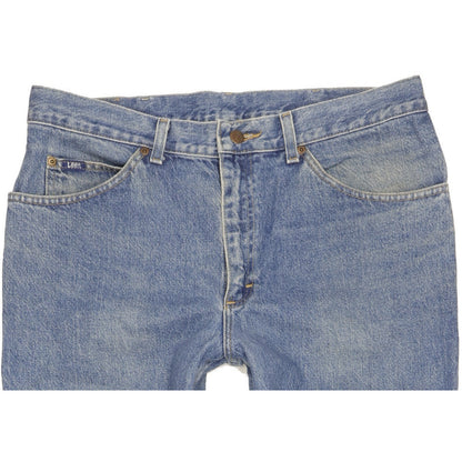Lee Men Blue Straight Regular Jeans W36 L30