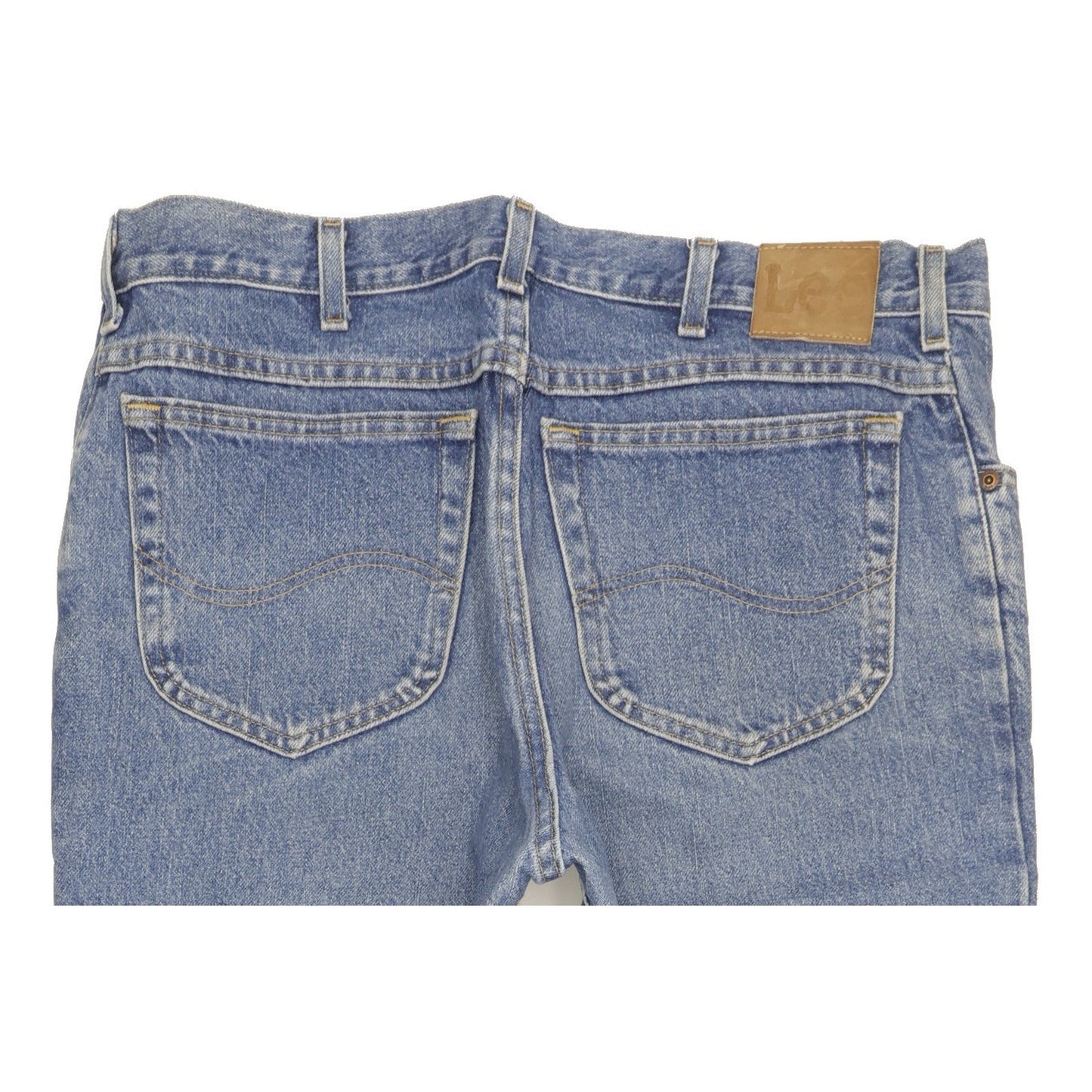 Lee Men Blue Straight Regular Jeans W36 L30