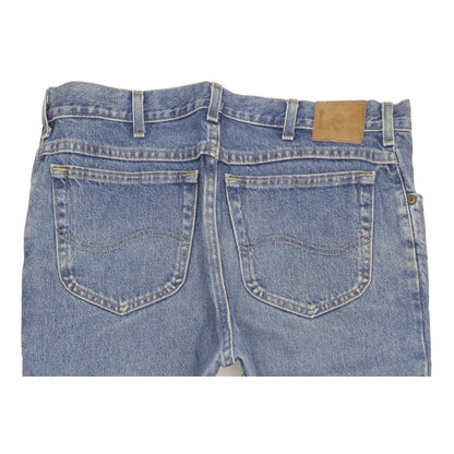 Lee Men Blue Straight Regular Jeans W36 L30