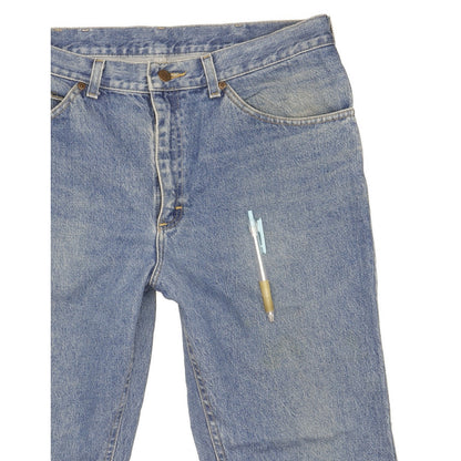 Lee Men Blue Straight Regular Jeans W36 L30