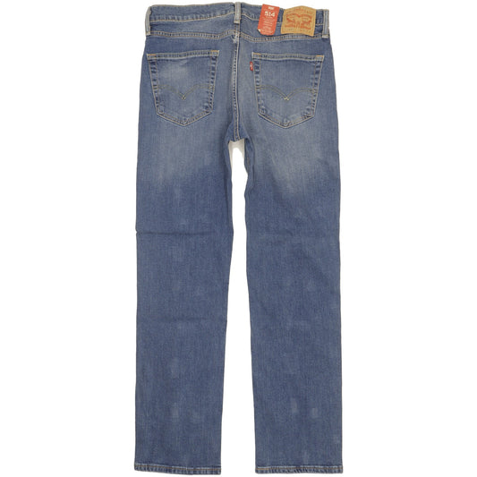 Levi's 514 Men Blue Straight Regular Jeans W32 L32