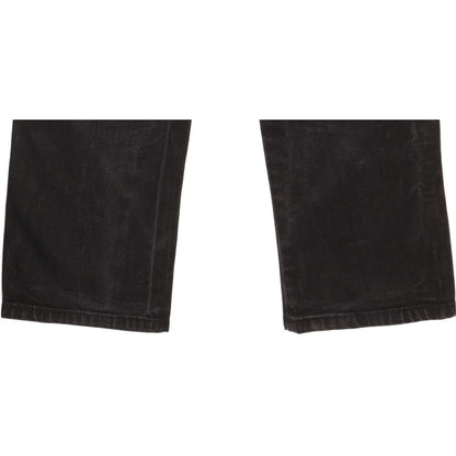 Wrangler Durable Quality Men Black Straight Regular Stretch Jeans W32 L30