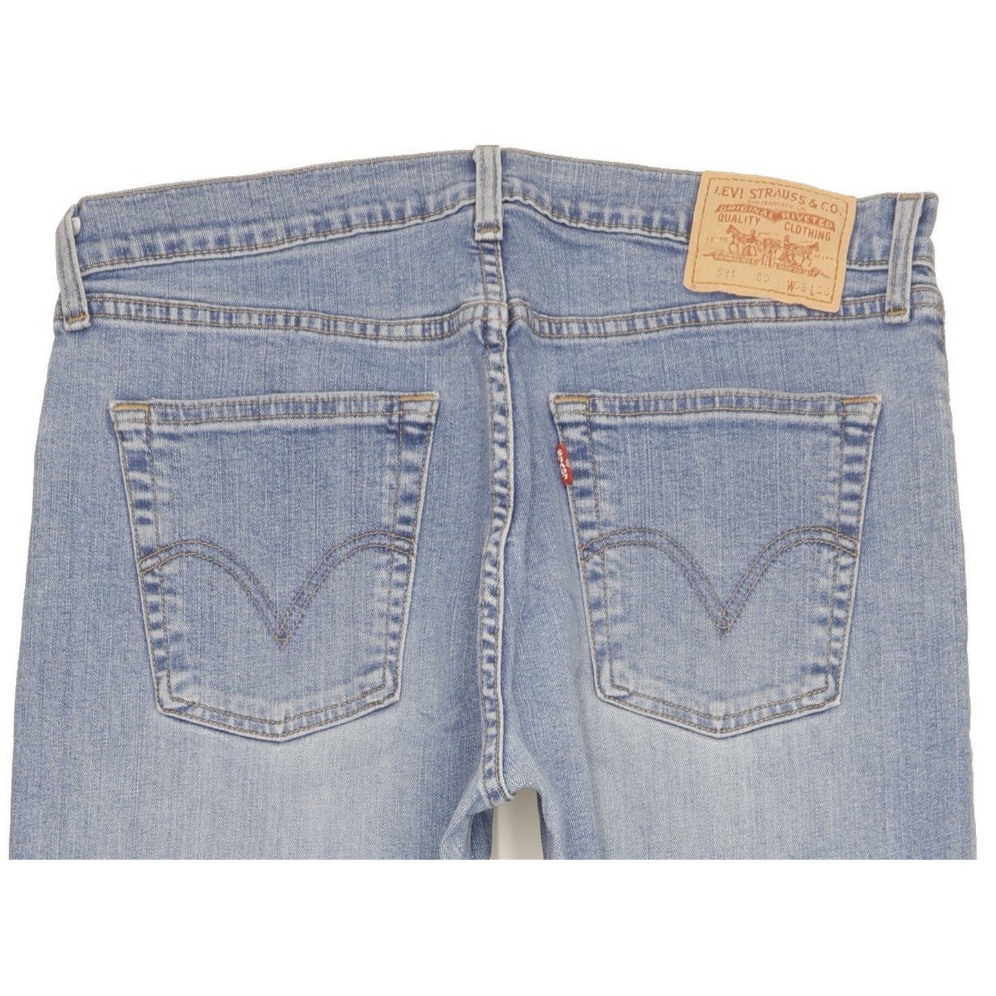 Levi's 511 Men Blue Straight Slim Jeans W36 L32