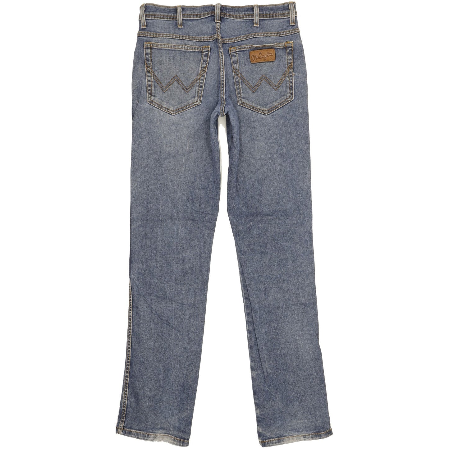 Wrangler Texas Men Blue Straight Regular Stretch Jeans W34 L35