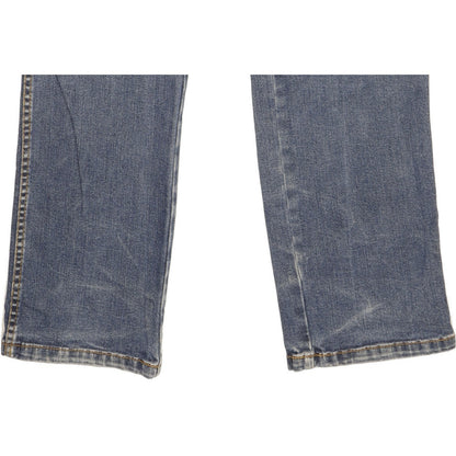 Wrangler Texas Men Blue Straight Regular Stretch Jeans W34 L35
