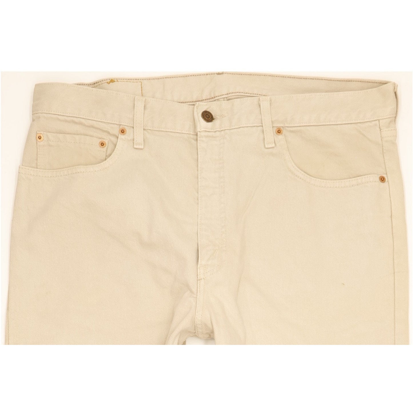 Levi's 615 Men Beige Straight Regular Jeans W38 L32