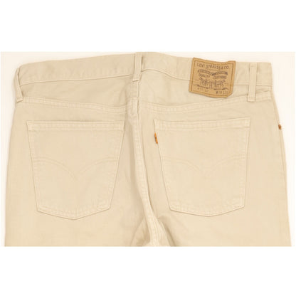 Levi's 615 Men Beige Straight Regular Jeans W38 L32
