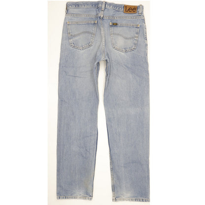 Lee Portland Men Blue Straight Regular Jeans W34 L31