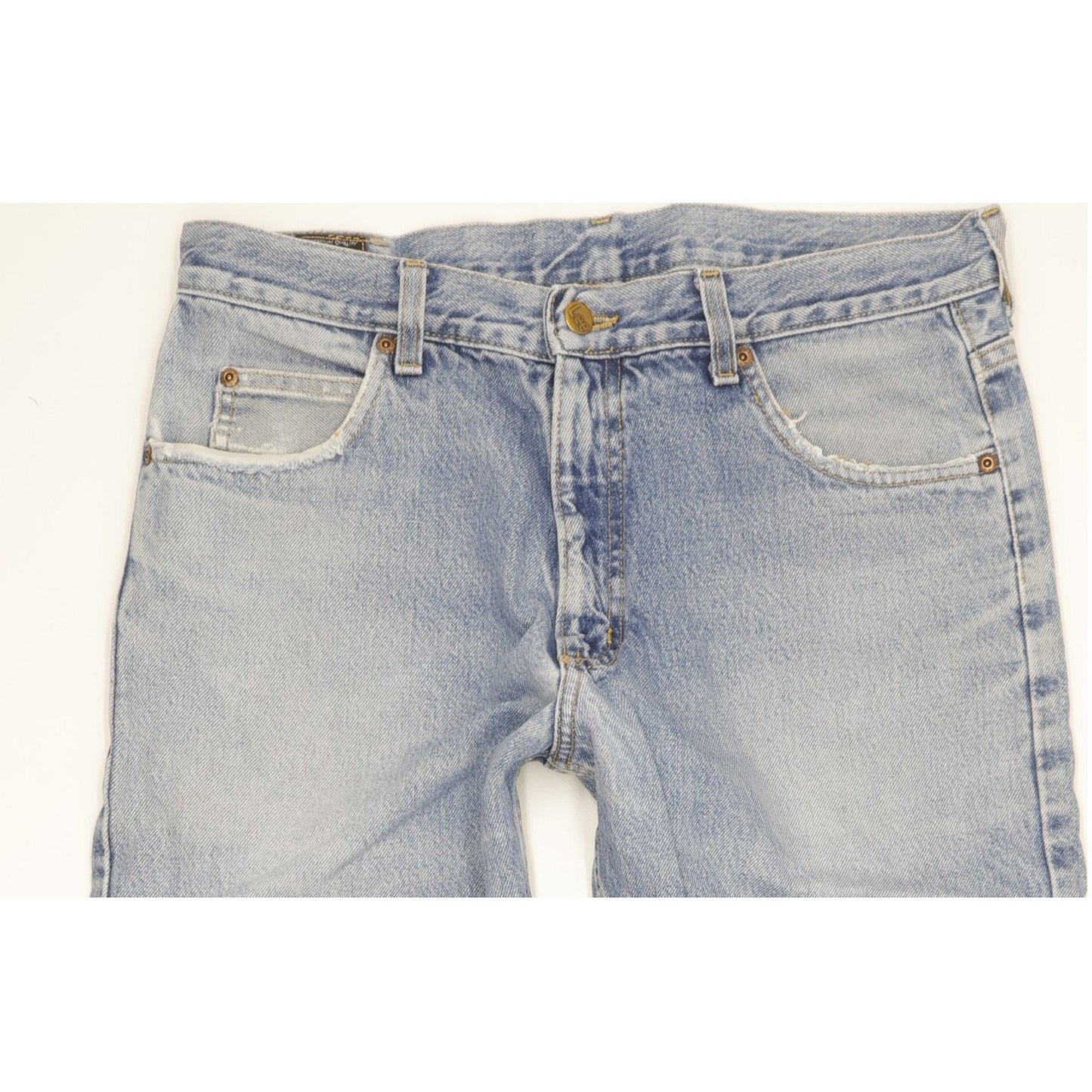 Lee Portland Men Blue Straight Regular Jeans W34 L31