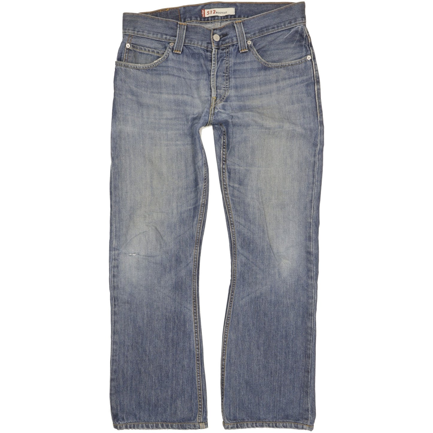 Levi's 512 Men Blue Bootcut Slim Jeans W34 L31