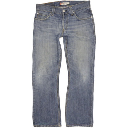 Levi's 512 Men Blue Bootcut Slim Jeans W34 L31